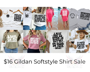 Gildan Softstyle Shirt Sale