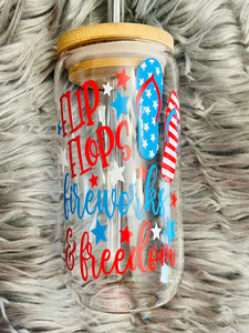 Flip Flops, Fireworks, and Freedom Libbey Glass