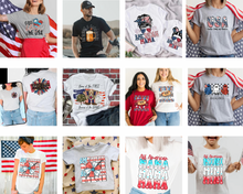 Load image into Gallery viewer, Adult Size Patriotic Shirts
