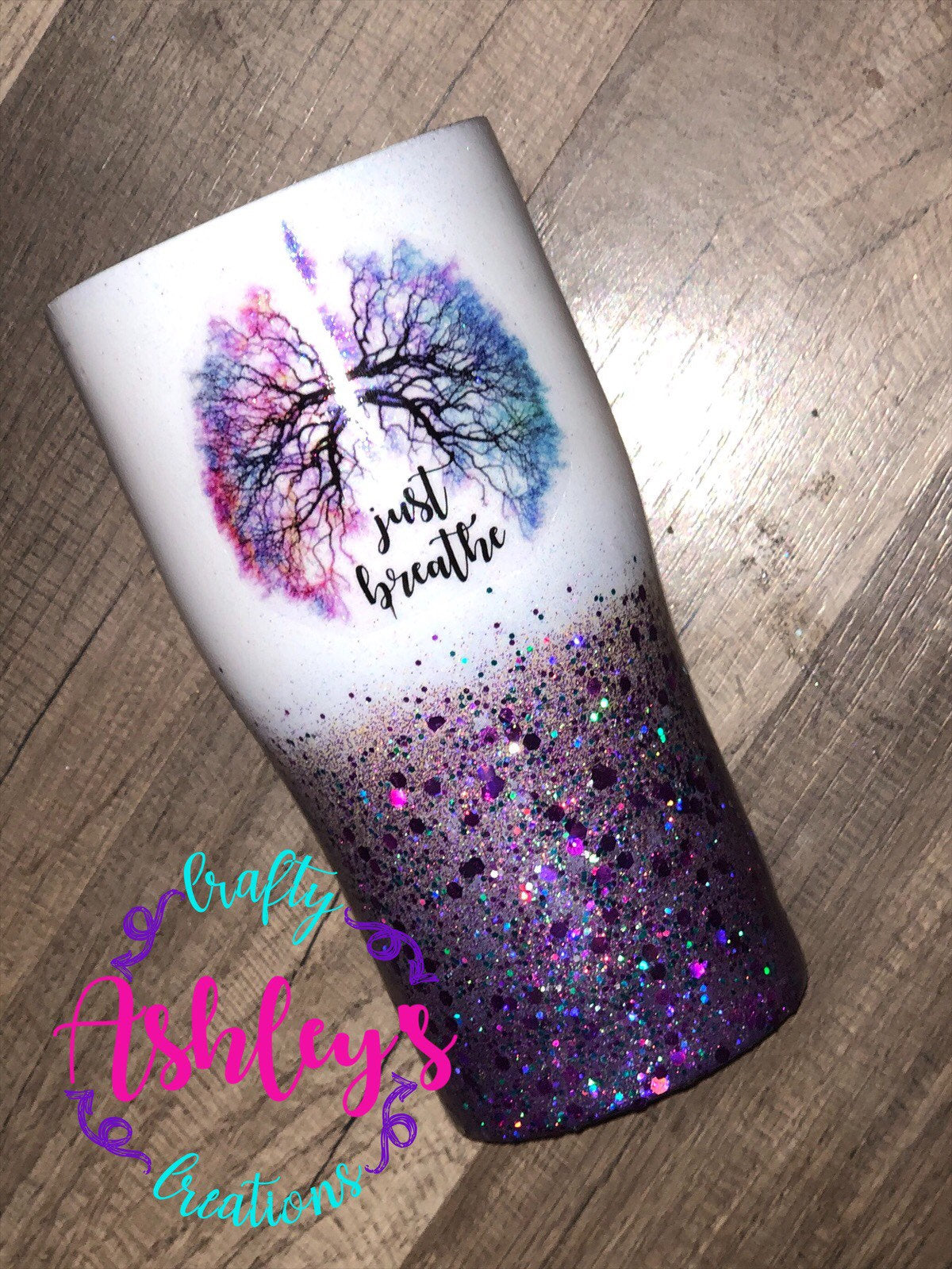 Liquid Therapy Glitter Wine Glass – NAP Creations