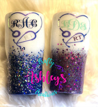 Load image into Gallery viewer, Respiratory Therapist Tumbler, Just Breathe Glitter Tumbler
