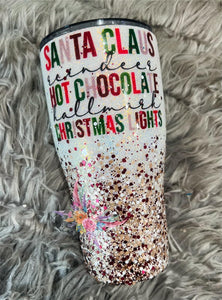 Santa Claus, Hot Chocolate Tumbler