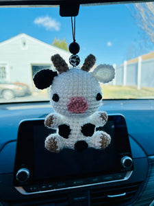 Rosie the Mini Crochet Cow