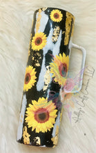 Load image into Gallery viewer, Sunflower Mom Life Tumbler
