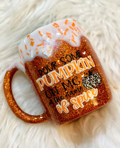 Pumpkin Fall Drip Mug
