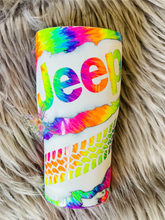 Load image into Gallery viewer, Tie Dye SUV tumbler
