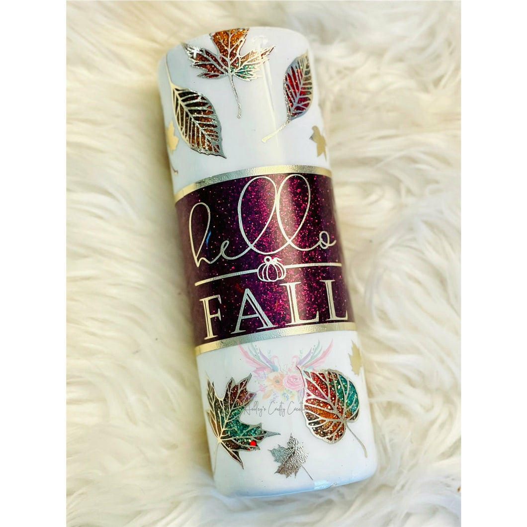 Hello Fall Peekaboo Tumbler