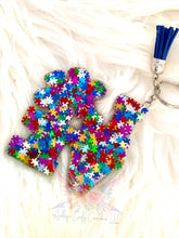 Load image into Gallery viewer, Love Autism 3 inch keychain
