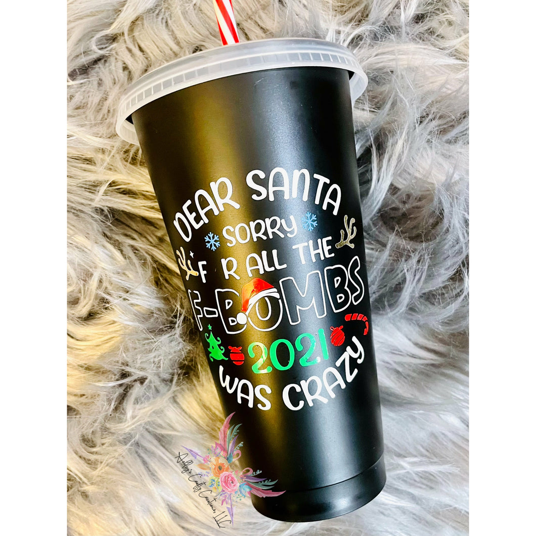 F-Bomb Christmas Cold Cup