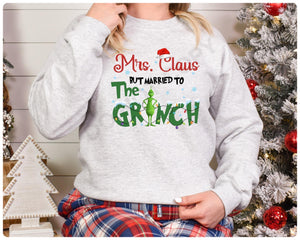 Mrs clause but married to the grinch